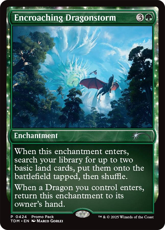 Encroaching Dragonstorm [Tarkir: Dragonstorm Promos] | Good Games North
