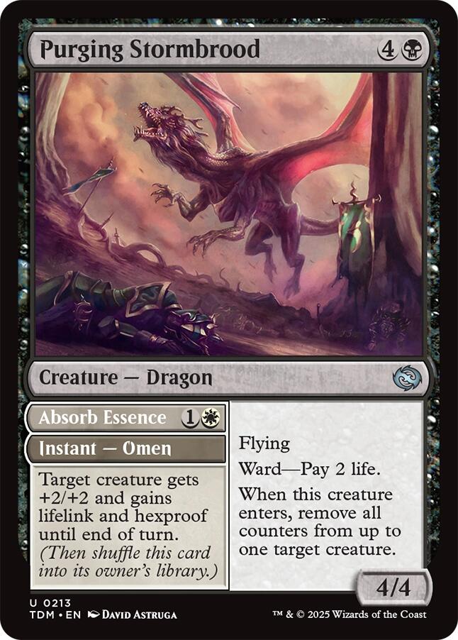 Purging Stormbrood [Tarkir: Dragonstorm] | Good Games North