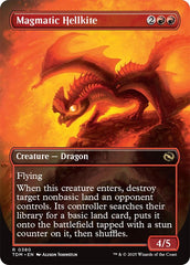 Magmatic Hellkite (Borderless) [Tarkir: Dragonstorm] | Good Games North