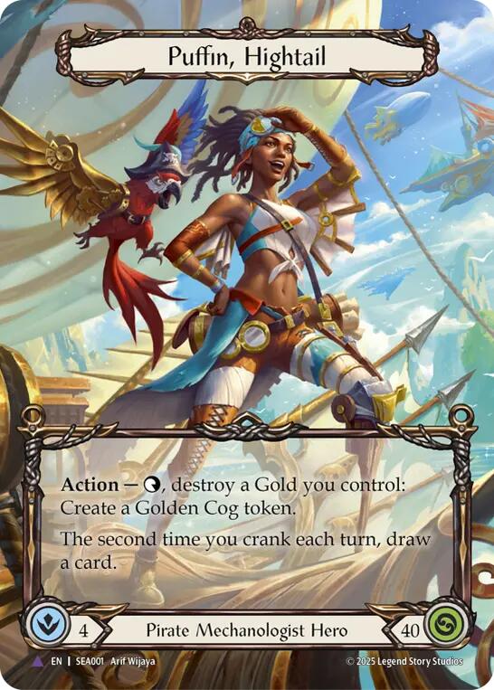 Puffin, Hightail (Marvel) [SEA001] (High Seas)  Cold Foil | Good Games North