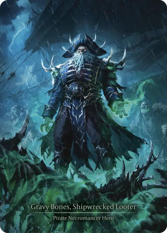 Gravy Bones, Shipwrecked Looter (Marvel) [SEA043] (High Seas)  Cold Foil | Good Games North