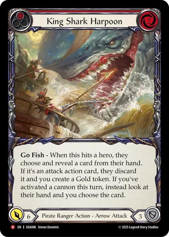 King Shark Harpoon [SEA086] (High Seas) | Good Games North