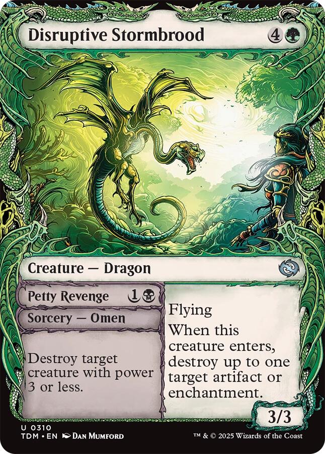 Disruptive Stormbrood (Showcase) [Tarkir: Dragonstorm] | Good Games North