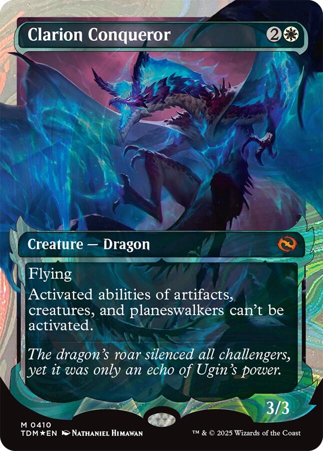 Clarion Conqueror (Showcase) (Halo Foil) [Tarkir: Dragonstorm] | Good Games North