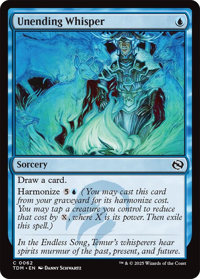 Unending Whisper [Tarkir: Dragonstorm] | Good Games North