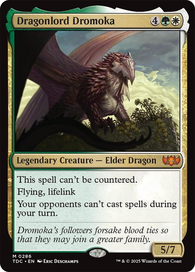 Dragonlord Dromoka [Tarkir: Dragonstorm Commander] | Good Games North