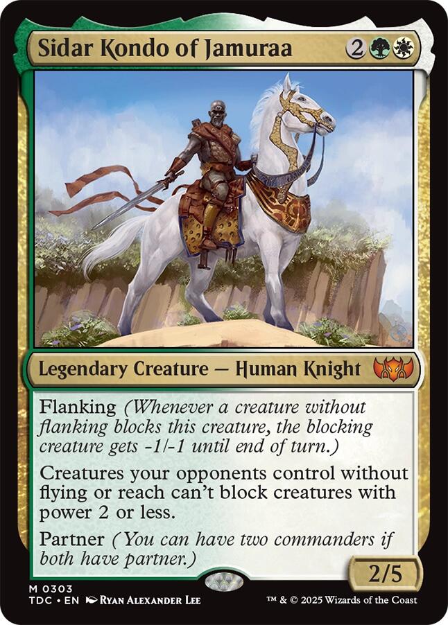 Sidar Kondo of Jamuraa [Tarkir: Dragonstorm Commander] | Good Games North