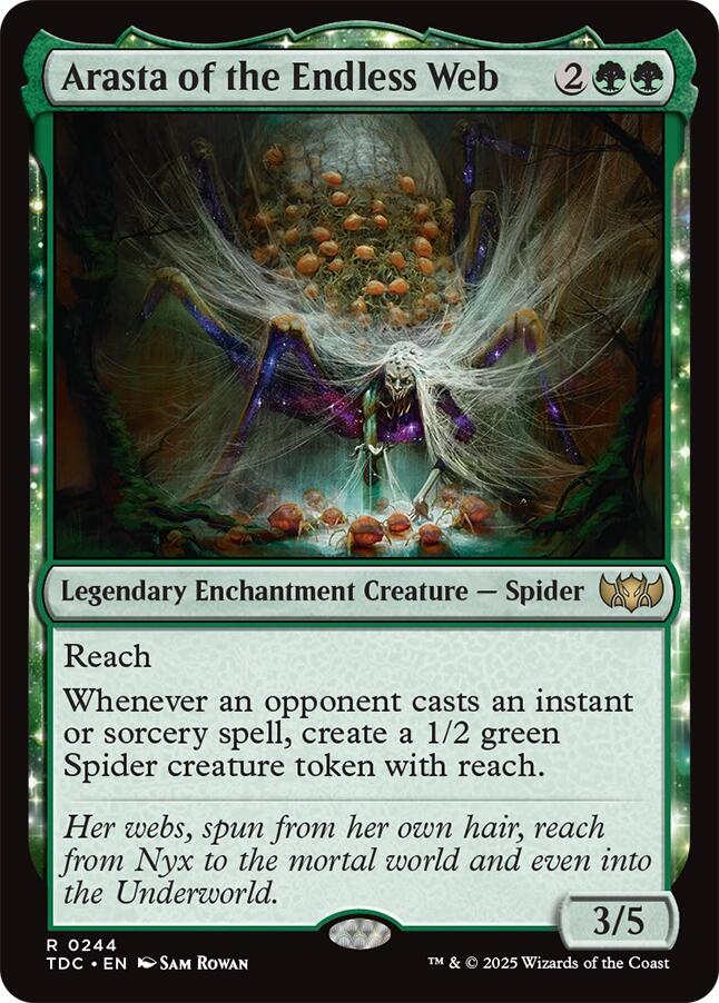 Arasta of the Endless Web [Tarkir: Dragonstorm Commander] | Good Games North