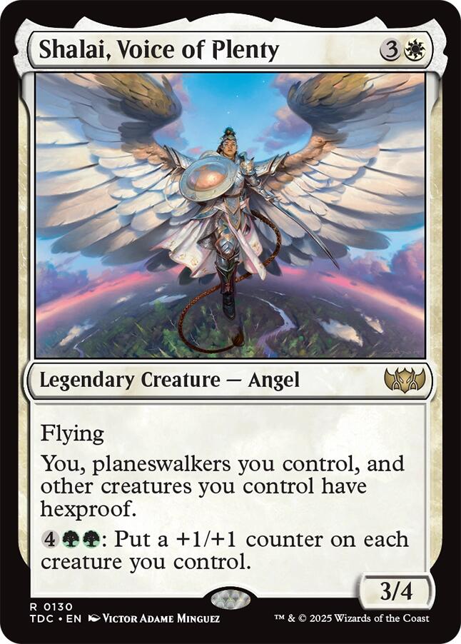 Shalai, Voice of Plenty [Tarkir: Dragonstorm Commander] | Good Games North
