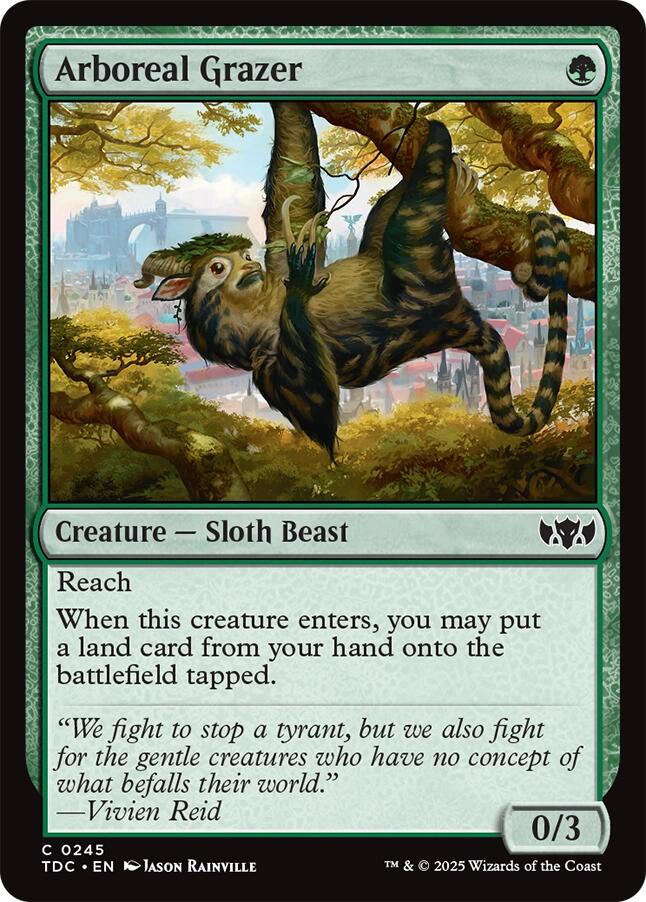Arboreal Grazer [Tarkir: Dragonstorm Commander] | Good Games North