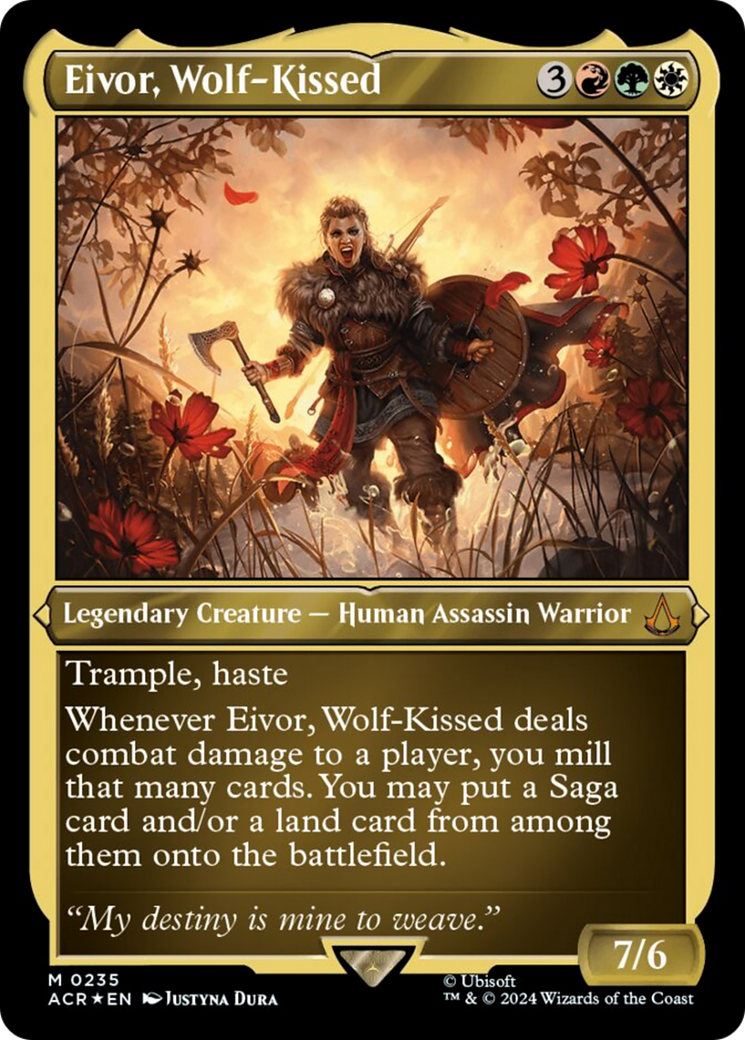 Eivor, Wolf-Kissed (Foil Etched) [Assassin's Creed] | Good Games North