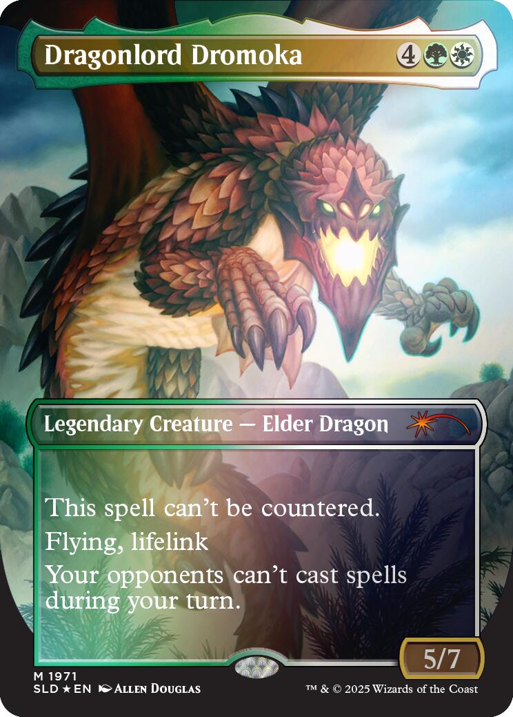 Dragonlord Dromoka (Rainbow Foil) [Secret Lair Drop Series] | Good Games North