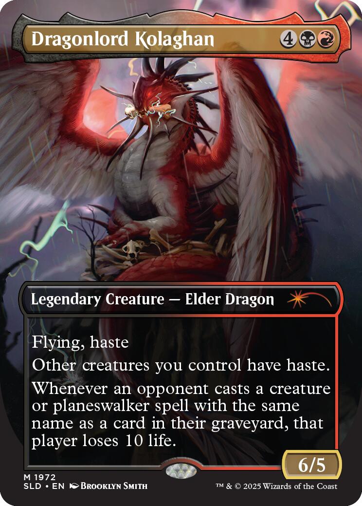 Dragonlord Kolaghan (1972) [Secret Lair Drop Series] | Good Games North