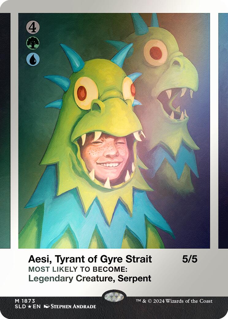 Aesi, Tyrant of Gyre Strait (Rainbow Foil) [Secret Lair Drop Series] | Good Games North
