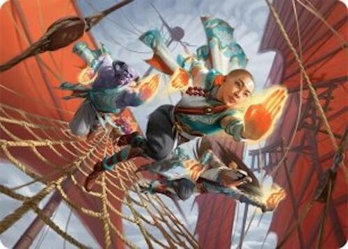 Aligned Heart Art Card (52/54) [Tarkir: Dragonstorm Art Series] | Good Games North