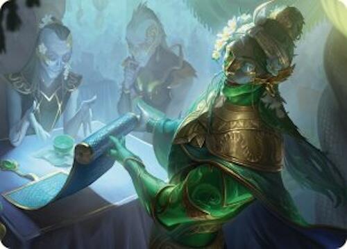 Sibsig Appraiser Art Card (8/54) [Tarkir: Dragonstorm Art Series] | Good Games North