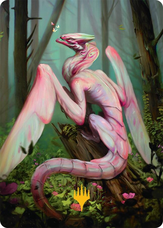 Bloomvine Regent Art Card (46/54) (Gold-Stamped) [Tarkir: Dragonstorm Art Series] | Good Games North