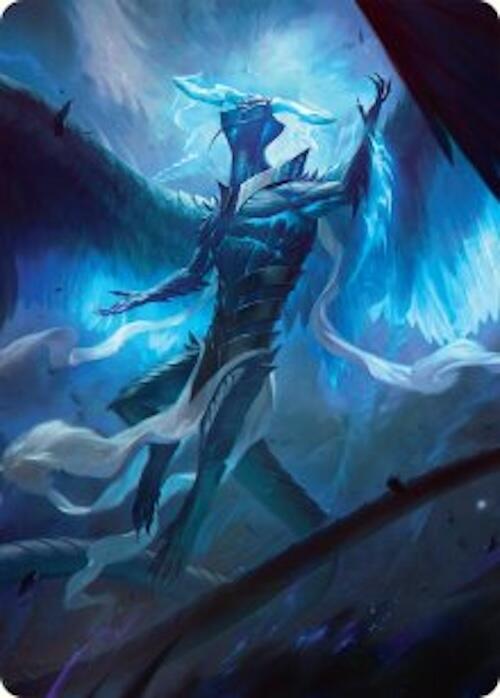 Ugin, Eye of the Storms Art Card (1/54) [Tarkir: Dragonstorm Art Series] | Good Games North