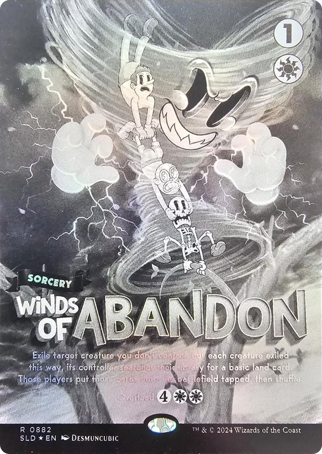 Winds of Abandon (Black & White Foil) [Secret Lair Drop Series] | Good Games North