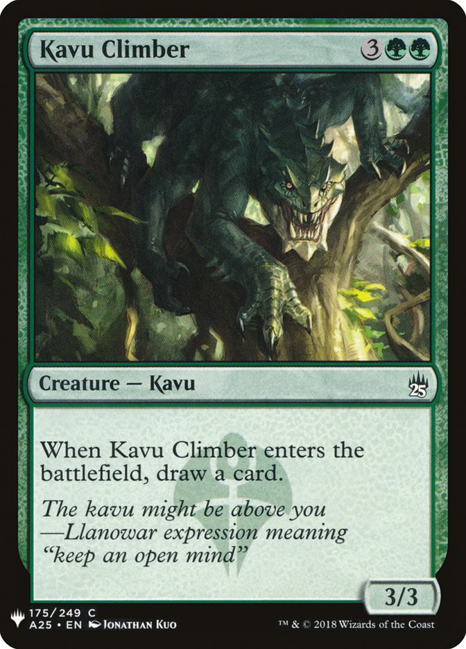 Kavu Climber [Mystery Booster] | Good Games North