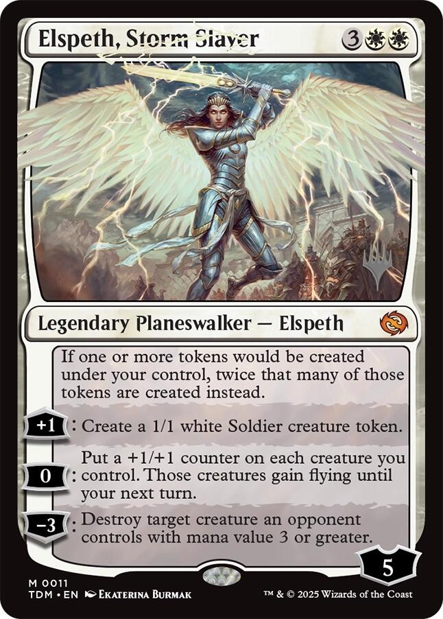 Elspeth, Storm Slayer [Tarkir: Dragonstorm Promos] | Good Games North