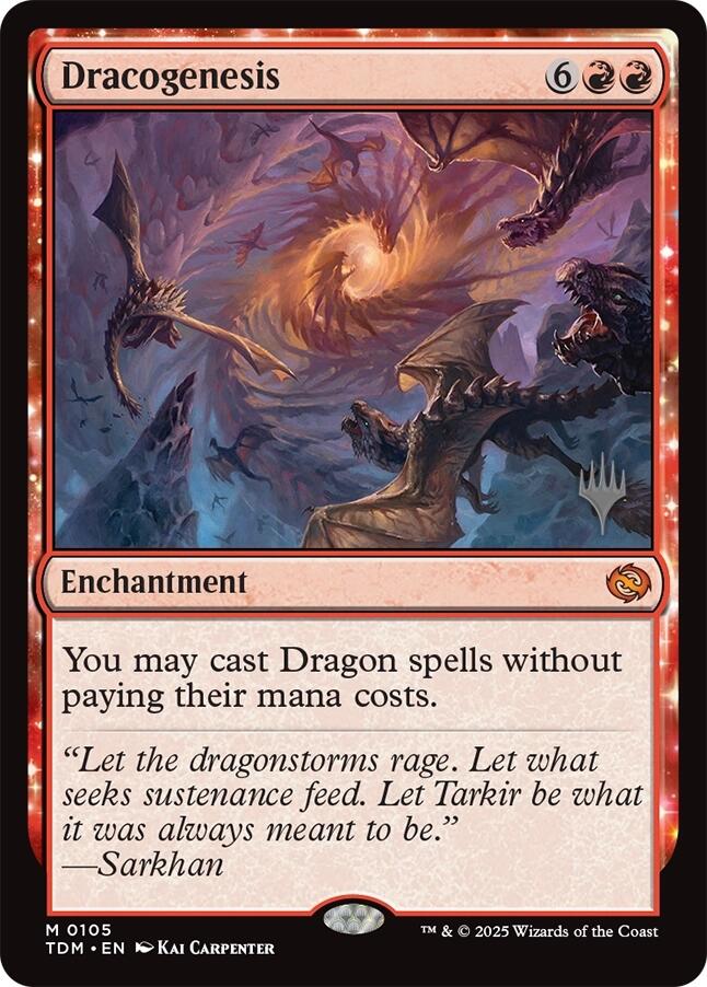 Dracogenesis [Tarkir: Dragonstorm Promos] | Good Games North
