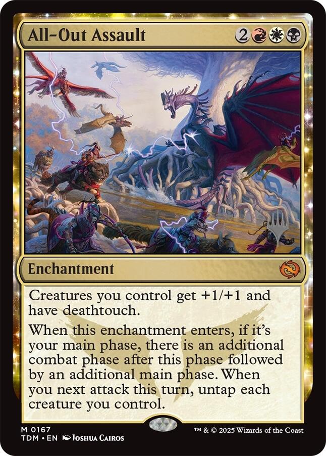All-Out Assault [Tarkir: Dragonstorm Promos] | Good Games North