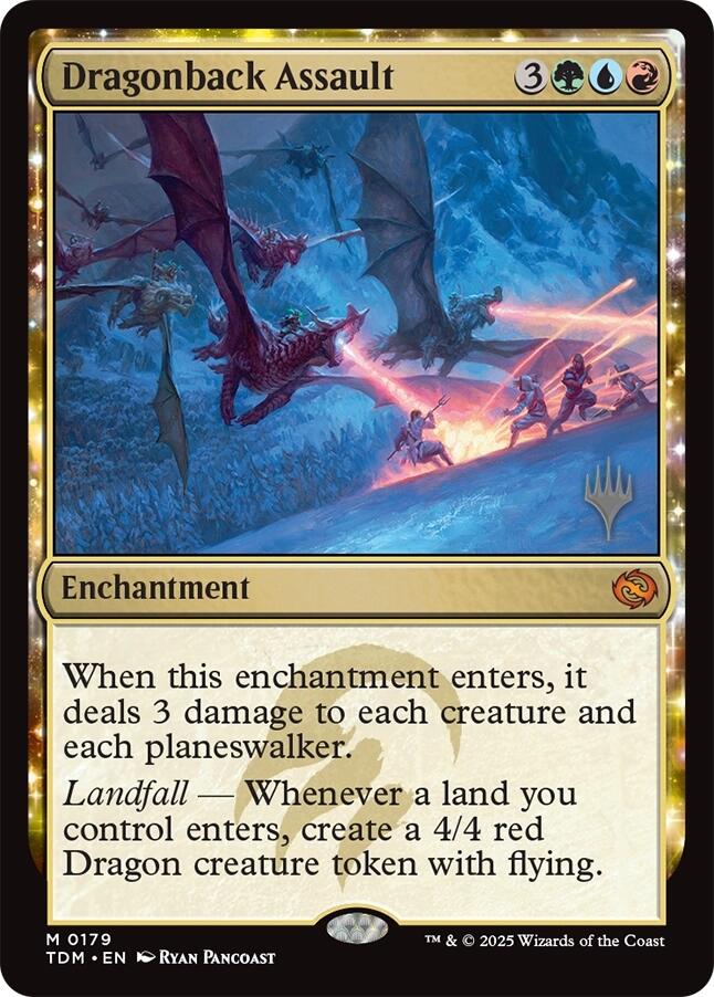 Dragonback Assault [Tarkir: Dragonstorm Promos] | Good Games North