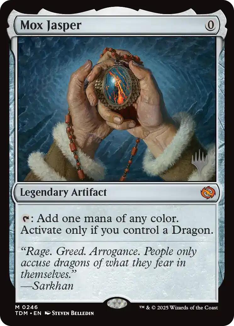 Mox Jasper [Tarkir: Dragonstorm Promos] | Good Games North