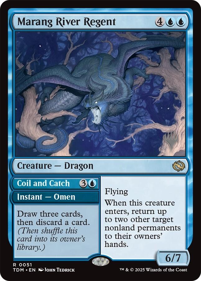 Marang River Regent [Tarkir: Dragonstorm Promos] | Good Games North