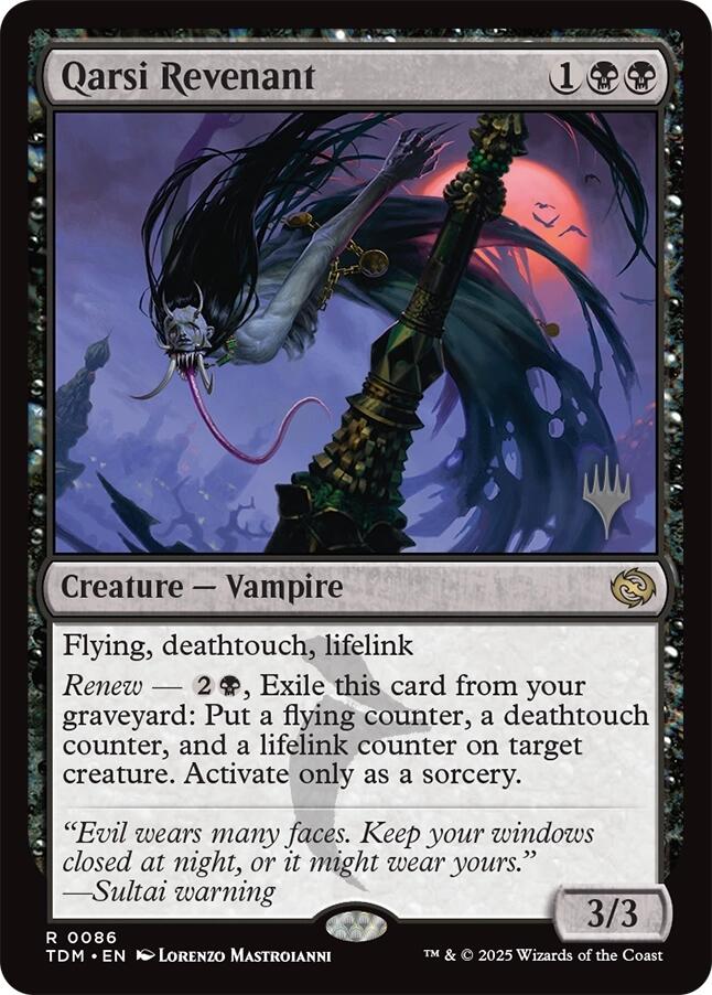 Qarsi Revenant [Tarkir: Dragonstorm Promos] | Good Games North