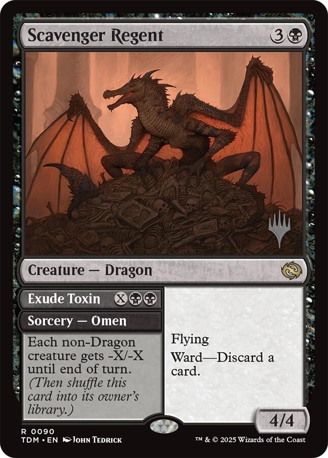 Scavenger Regent [Tarkir: Dragonstorm Promos] | Good Games North