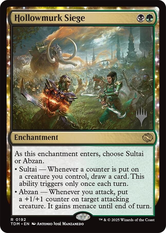 Hollowmurk Siege [Tarkir: Dragonstorm Promos] | Good Games North