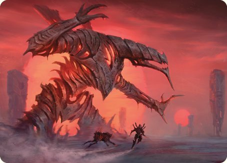 Red Sun's Zenith Art Card [Phyrexia: All Will Be One Art Series] | Good Games North