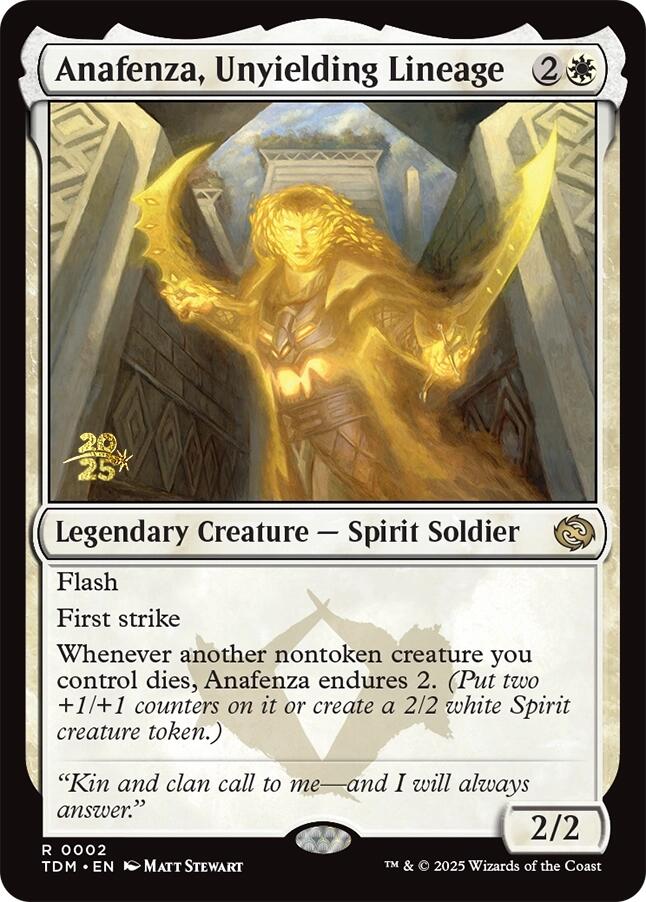 Anafenza, Unyielding Lineage [Tarkir: Dragonstorm Prerelease Promos] | Good Games North