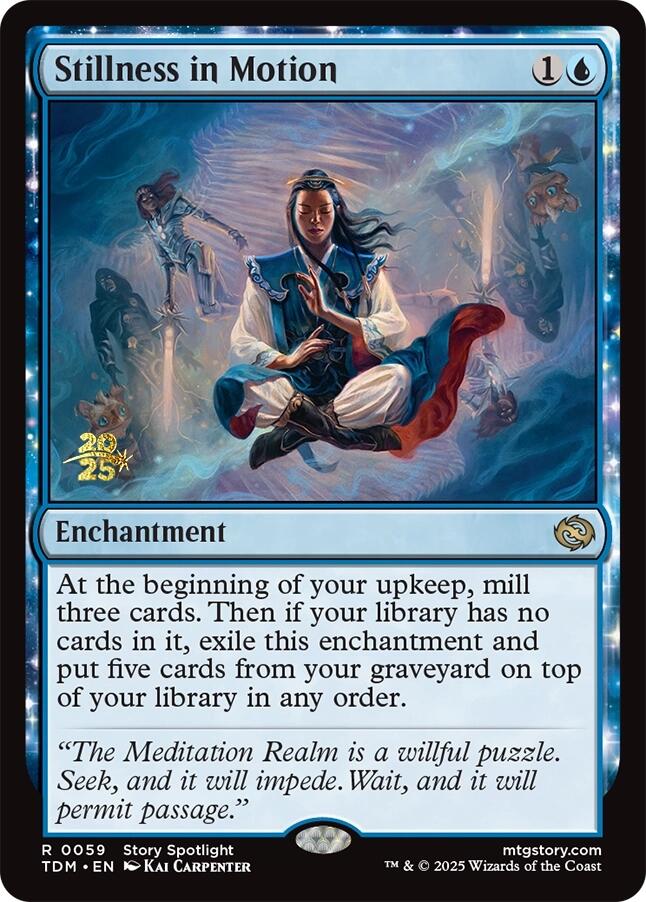Stillness in Motion [Tarkir: Dragonstorm Prerelease Promos] | Good Games North