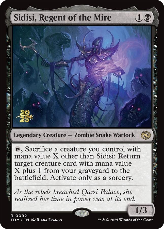 Sidisi, Regent of the Mire [Tarkir: Dragonstorm Prerelease Cards] | Good Games North