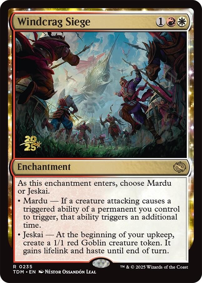 Windcrag Siege [Tarkir: Dragonstorm Prerelease Promos] | Good Games North