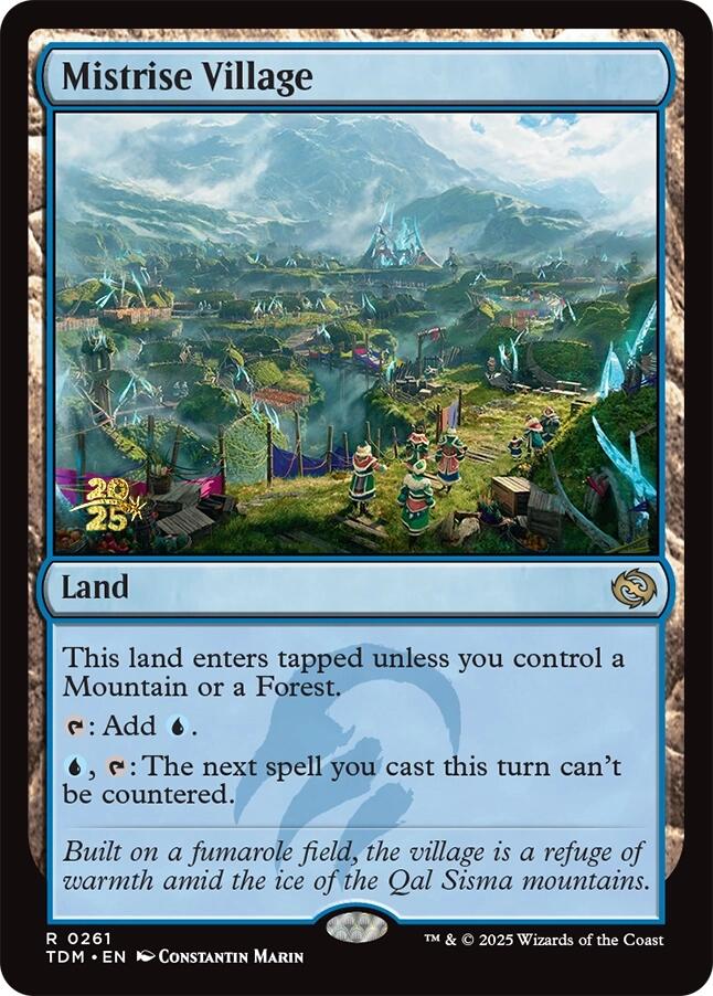 Mistrise Village [Tarkir: Dragonstorm Prerelease Cards] | Good Games North
