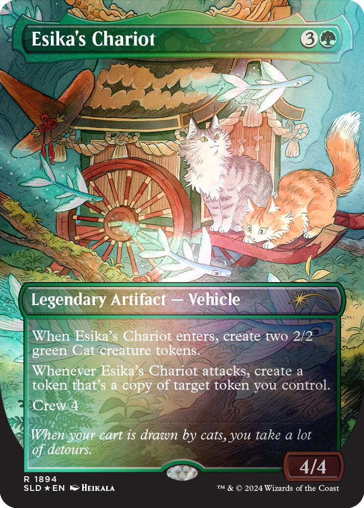Esika's Chariot (Rainbow Foil) [Secret Lair Drop Series] | Good Games North