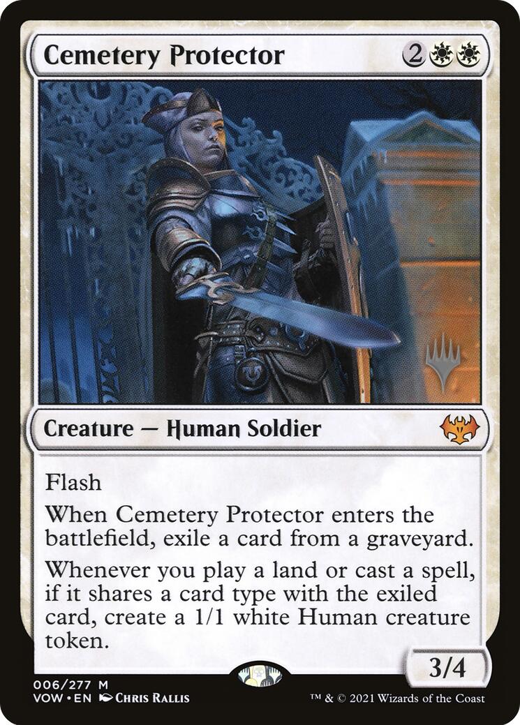 Cemetery Protector [Aetherdrift Promos] | Good Games North