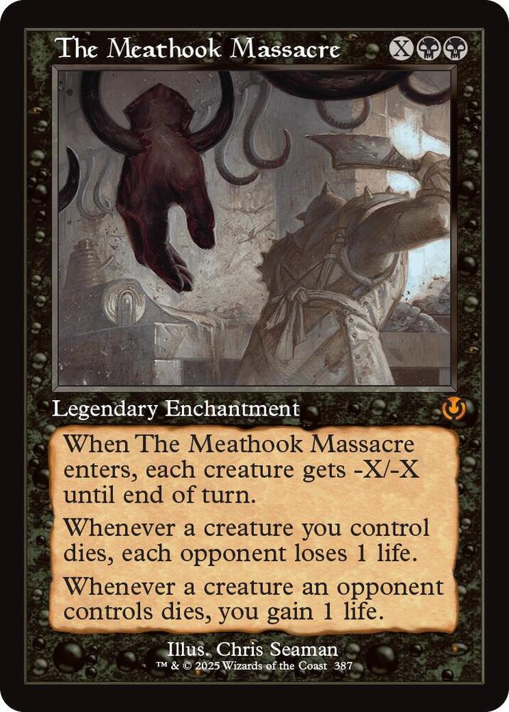 The Meathook Massacre 387/287 (Innistrad Remastered)  - Retro Foil | Good Games North