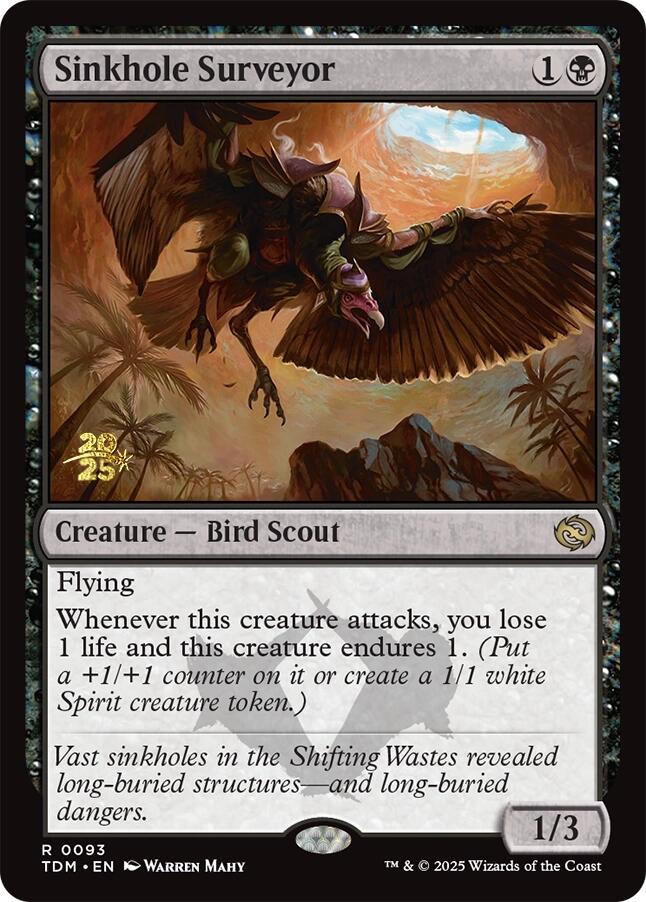 Sinkhole Surveyor [Tarkir: Dragonstorm Prerelease Promos] | Good Games North