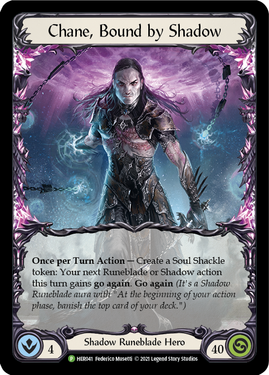 Chane, Bound by Shadow [HER041] (Promo)  Rainbow Foil | Good Games North