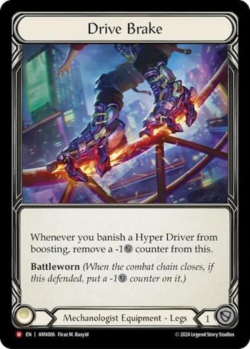 Drive Brake [AMX006] (Armory Deck: Maxx Nitro)  Rainbow Foil | Good Games North