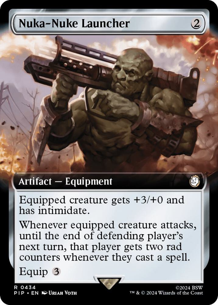 Nuka-Nuke Launcher 434/326 (Universes Beyond: Fallout)  - Extended Art Foil | Good Games North