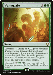 Wurmquake [Phyrexia: All Will Be One Commander] | Good Games North