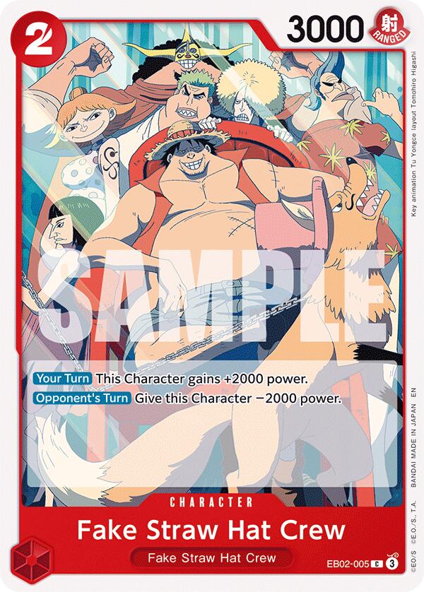 Fake Straw Hat Crew [Extra Booster: Anime 25th Collection] | Good Games North