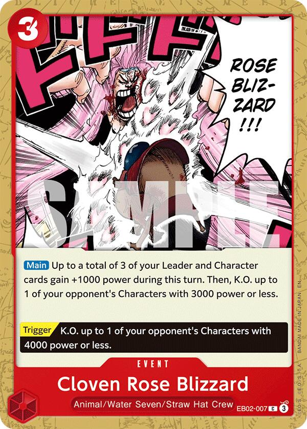 Cloven Rose Blizzard [Extra Booster: Anime 25th Collection] | Good Games North
