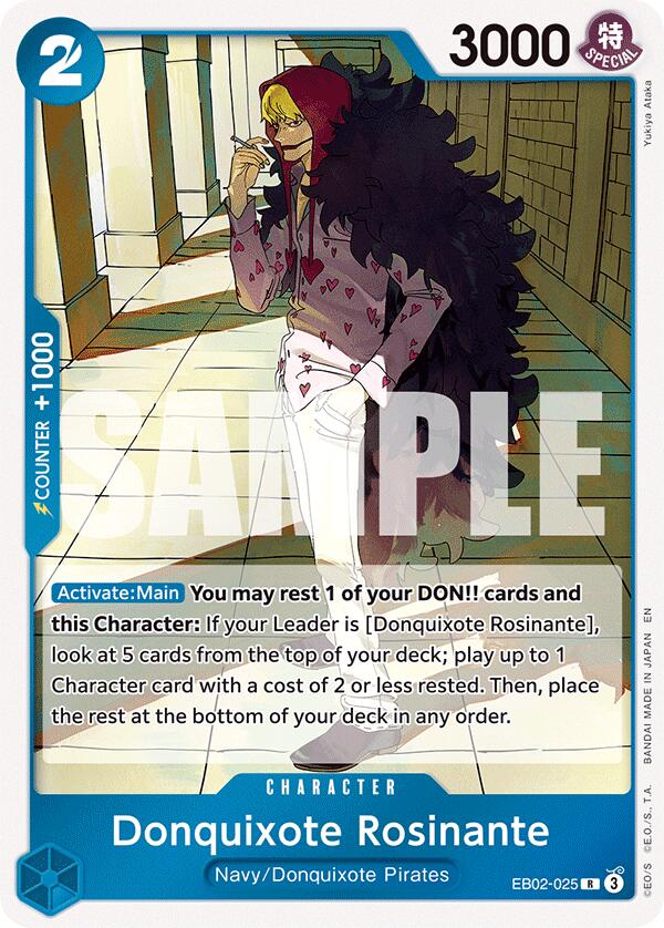 Donquixote Rosinante [Extra Booster: Anime 25th Collection] | Good Games North